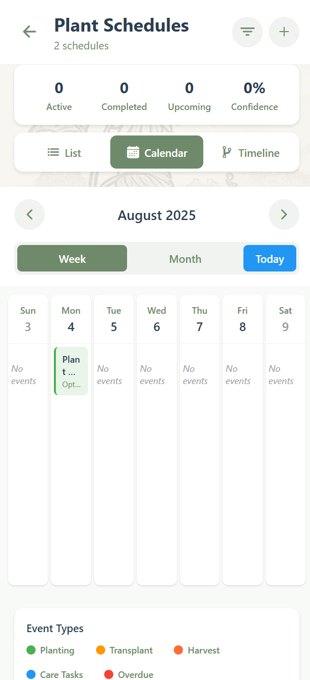 Calendar View